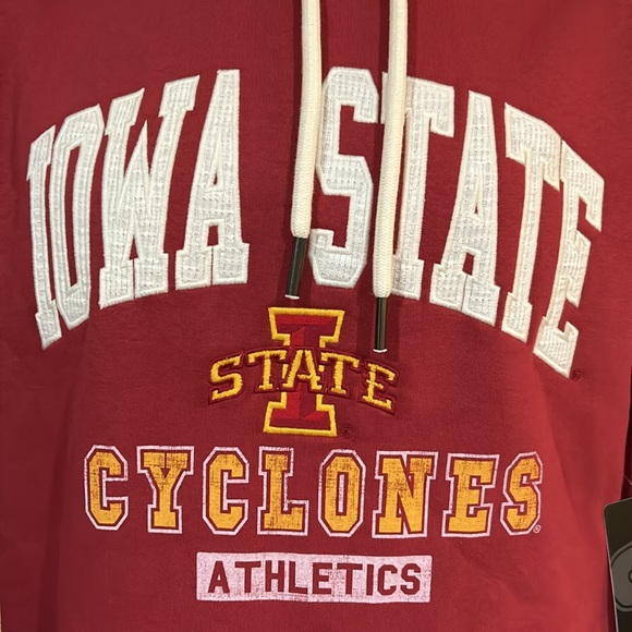 Iowa cyclones NCAA men’s large premium embroidered sweatshirt heavy new - Picture 2 of 10